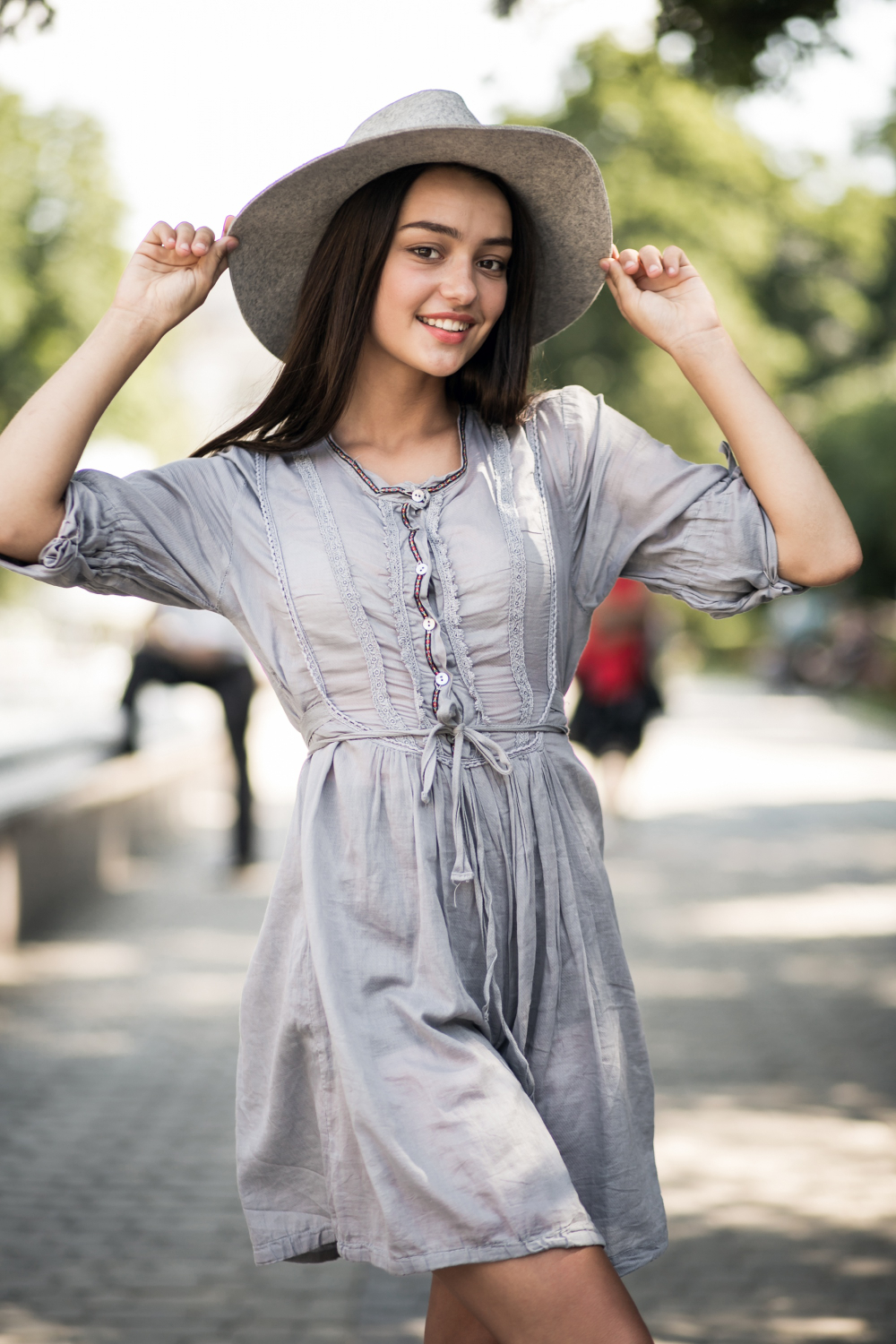 Women's Casual Grey Dress